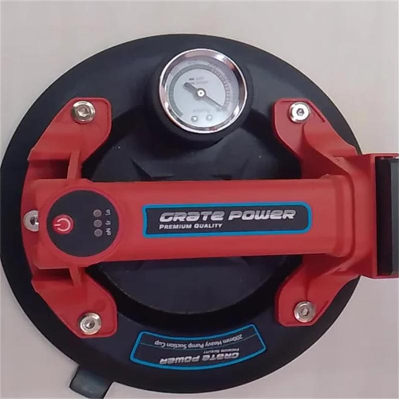 8 Inch Type-C Charging Suction Cup Heavy Duty Electrical Vacuum Suction Cups