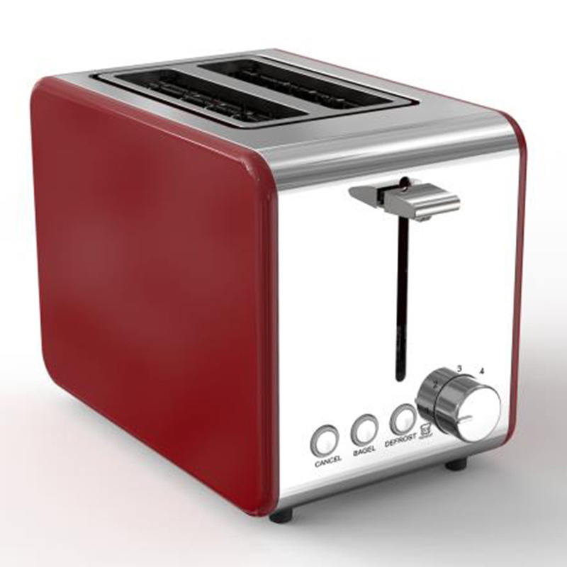 Small Stainless Steel Household Breakfast Toaster in Line with European and American Standards
