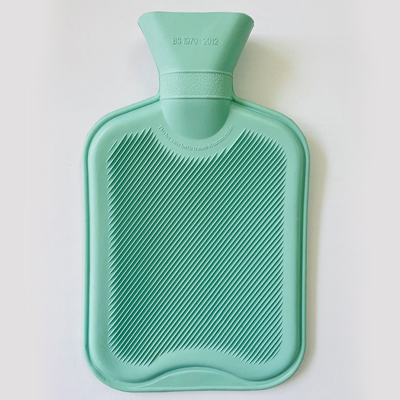 Fg Multi-Colour 500-2000ml BS Hot Water Bag Hand Warmer Natural Rubber Hot Water Bottle