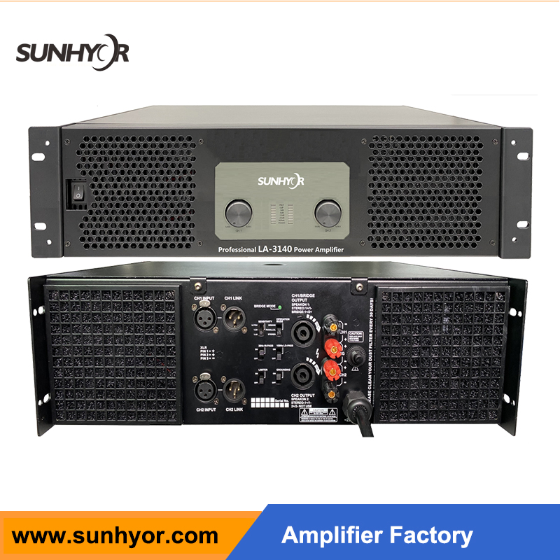 Cinema Level Sound Effects Dual Channel 800W 1000W 1200W 1250W 2500W Audio Analog Professional Amplifier