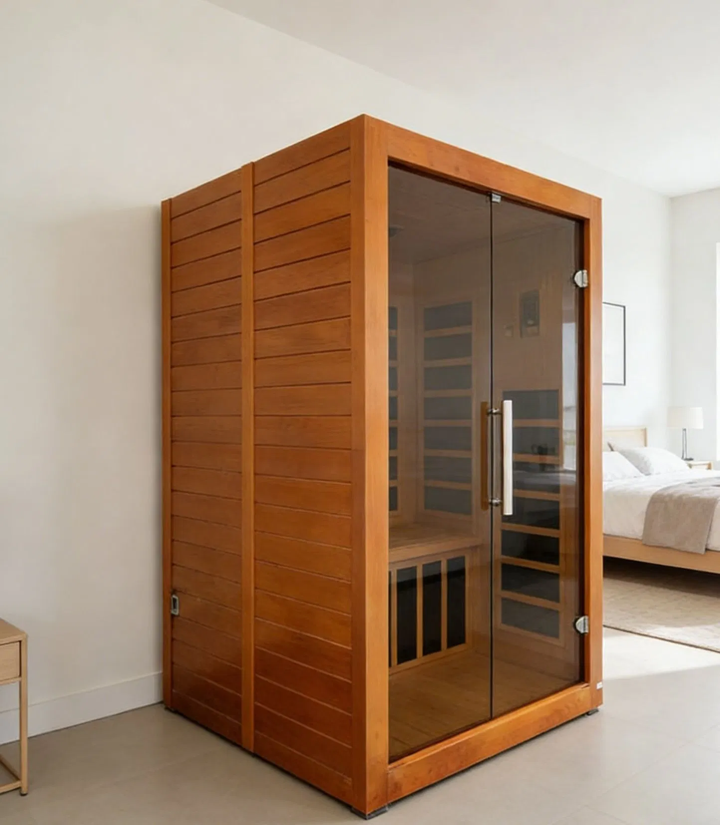 Инфракрасная сауна для двоих EV-004p из канадской тсуги