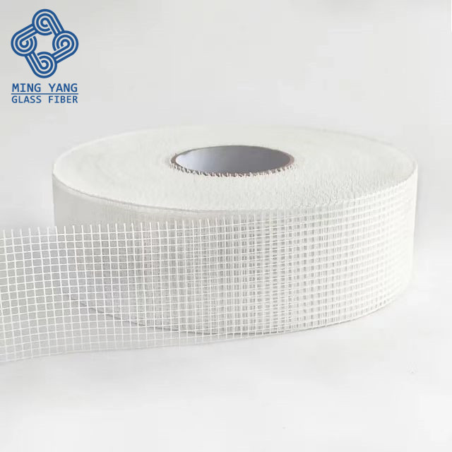 75G/M2 5cmx90m Fiber Glass Mesh Self Adhesive Drywall Joint Tape Fiberglass Mesh Repair Tape