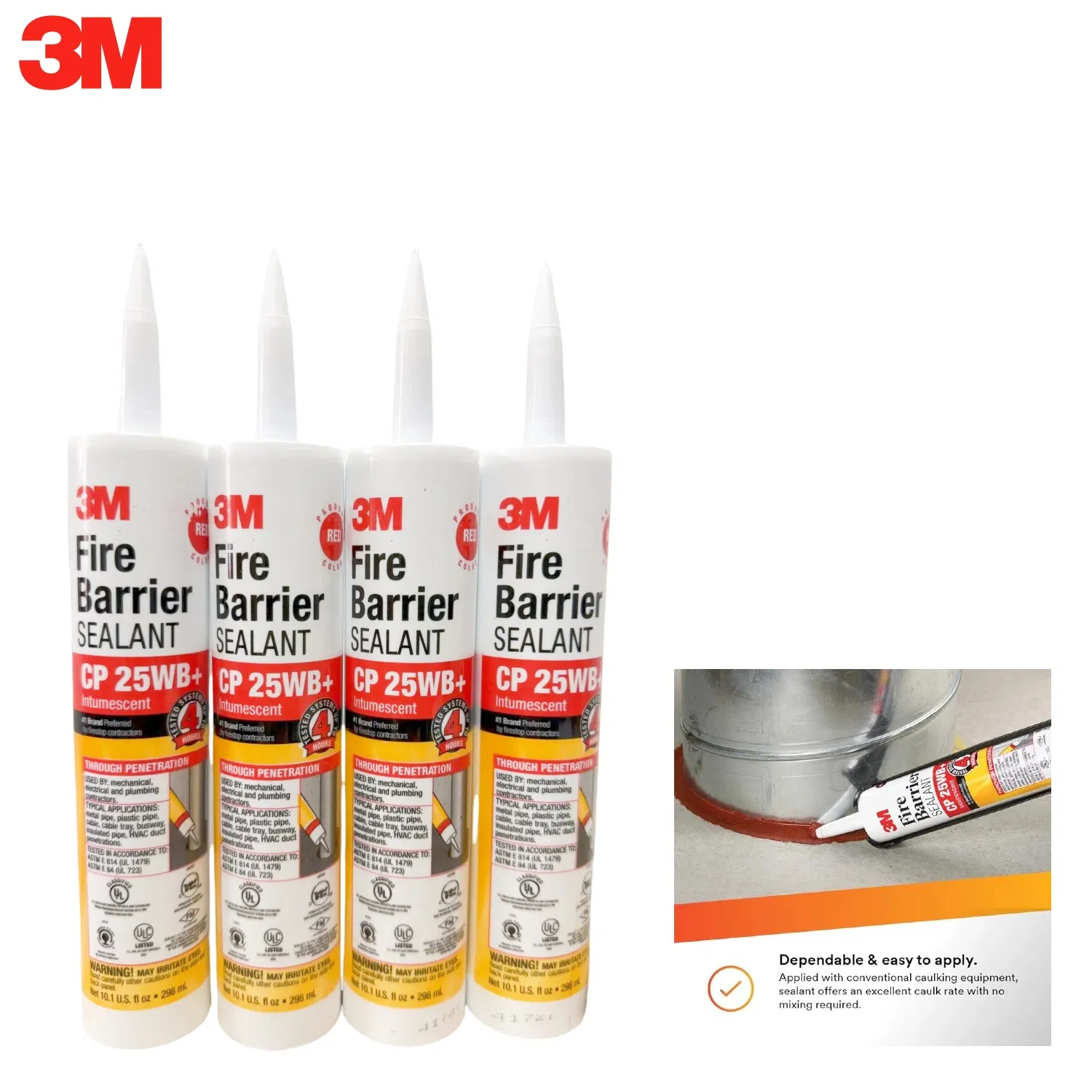 High-Performance 3m Fire Barrier Sealant for Building Safety