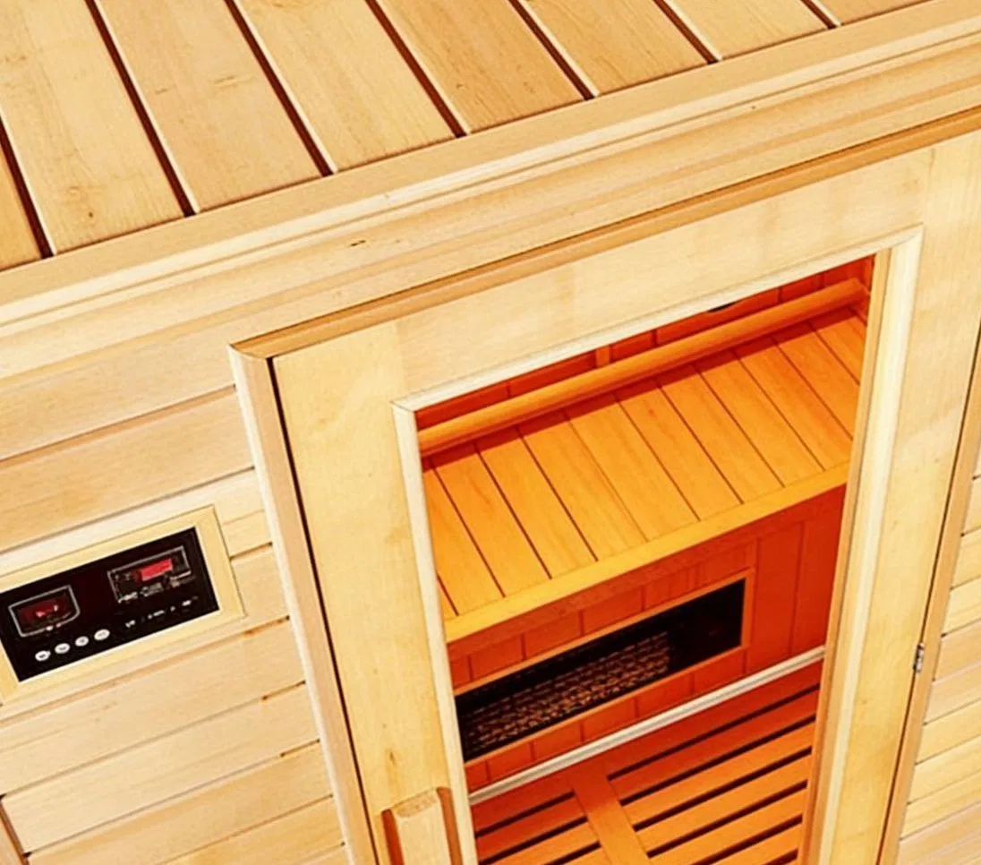 Инфракрасная сауна на 2 персоны из канадского хемлока