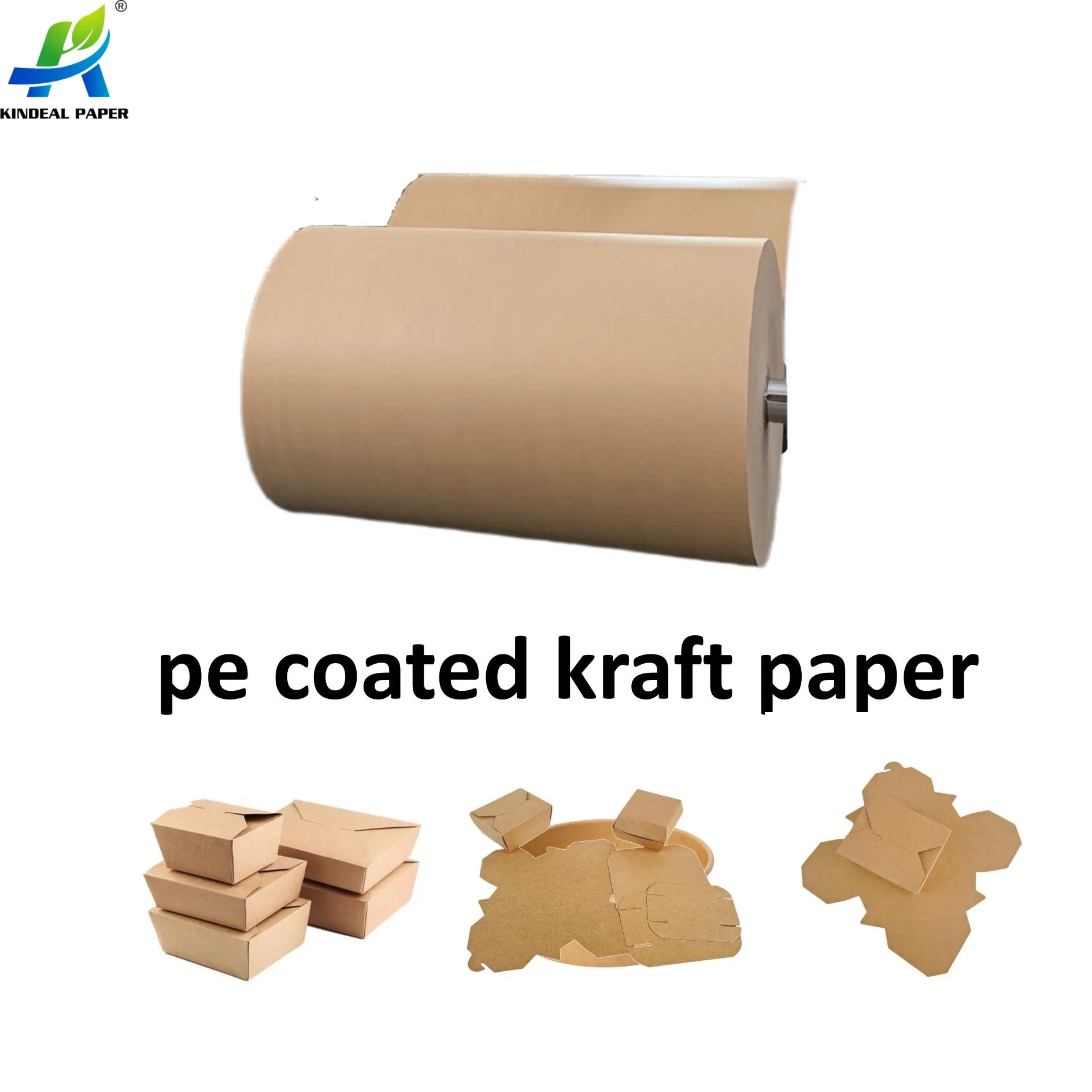 Food Grade Waterproof PE Coated Kraft Paper