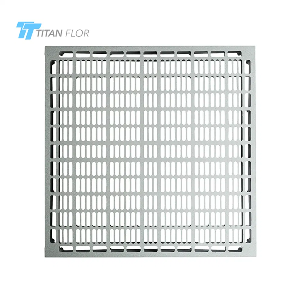 Customize Fs1000 in Aluminum 600*600mm Glass Accessories Raised Floor