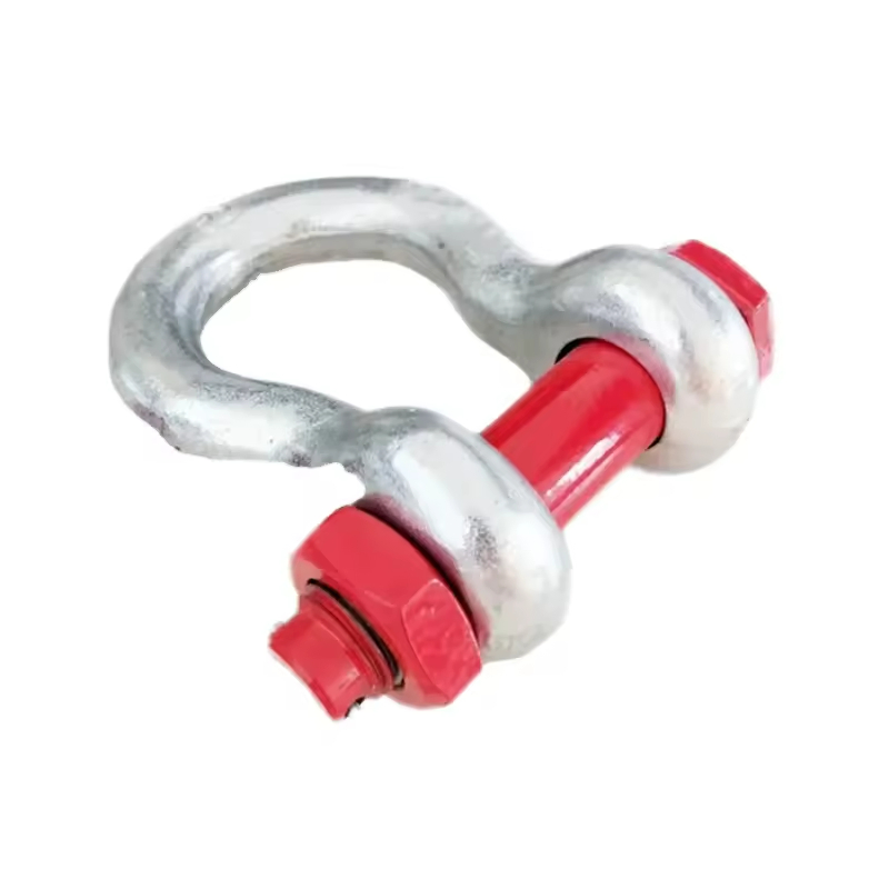 Galvanized Alloy Steel & Carbon Steel D Shackle Adjustable Dee Shackles