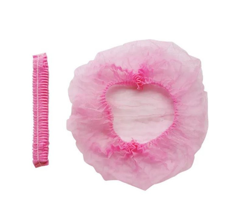 Nonwoven Bouffant Cap Disposable Cleaning Clip Cap