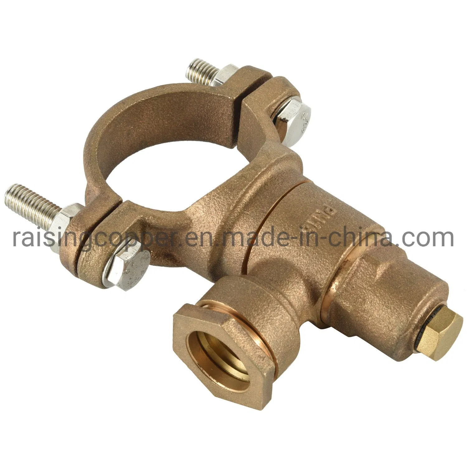 Casted Bronze Saddle with Ferrule