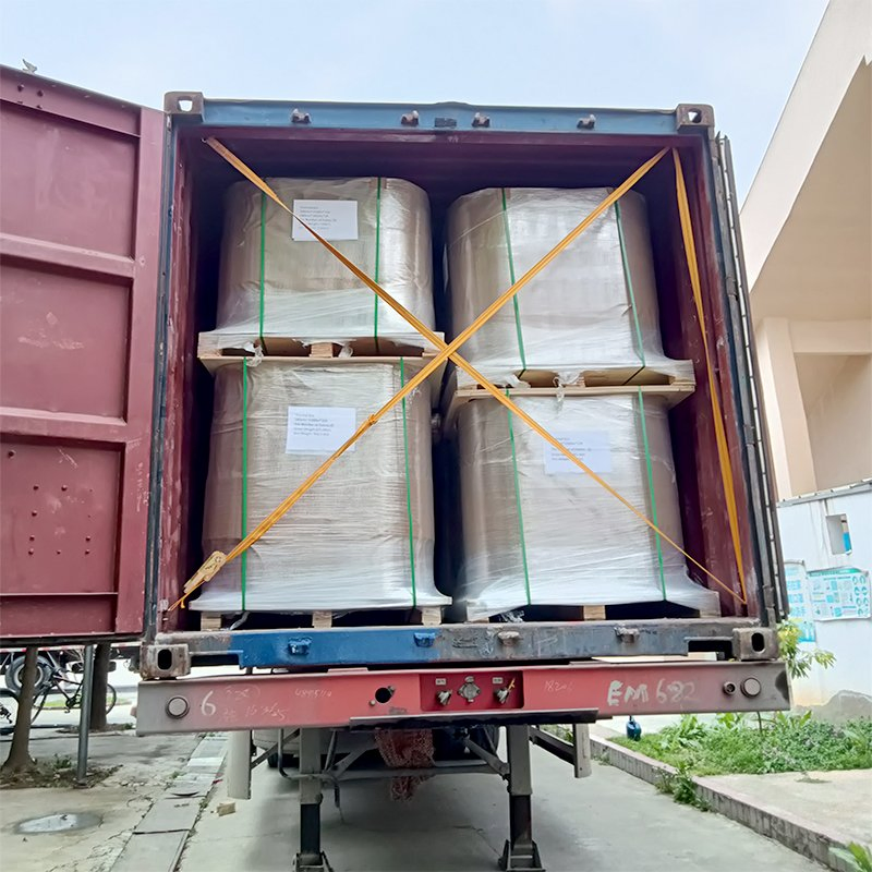 Supply Southeast Asia Large Roll Self-Adhesive Material Food-Grade Safety Semi Gloss Label Sticker