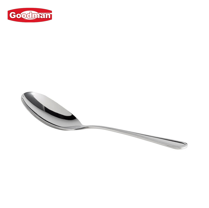 8.75" 11.25"Restaurant Serving Tableware Stainless Steel Cutlery Spoon and Fork Flatware Sets