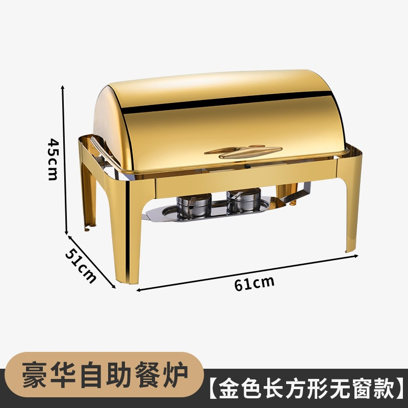 Stainless Steel Buffet Dish Chafing Stoves Hotel Supply