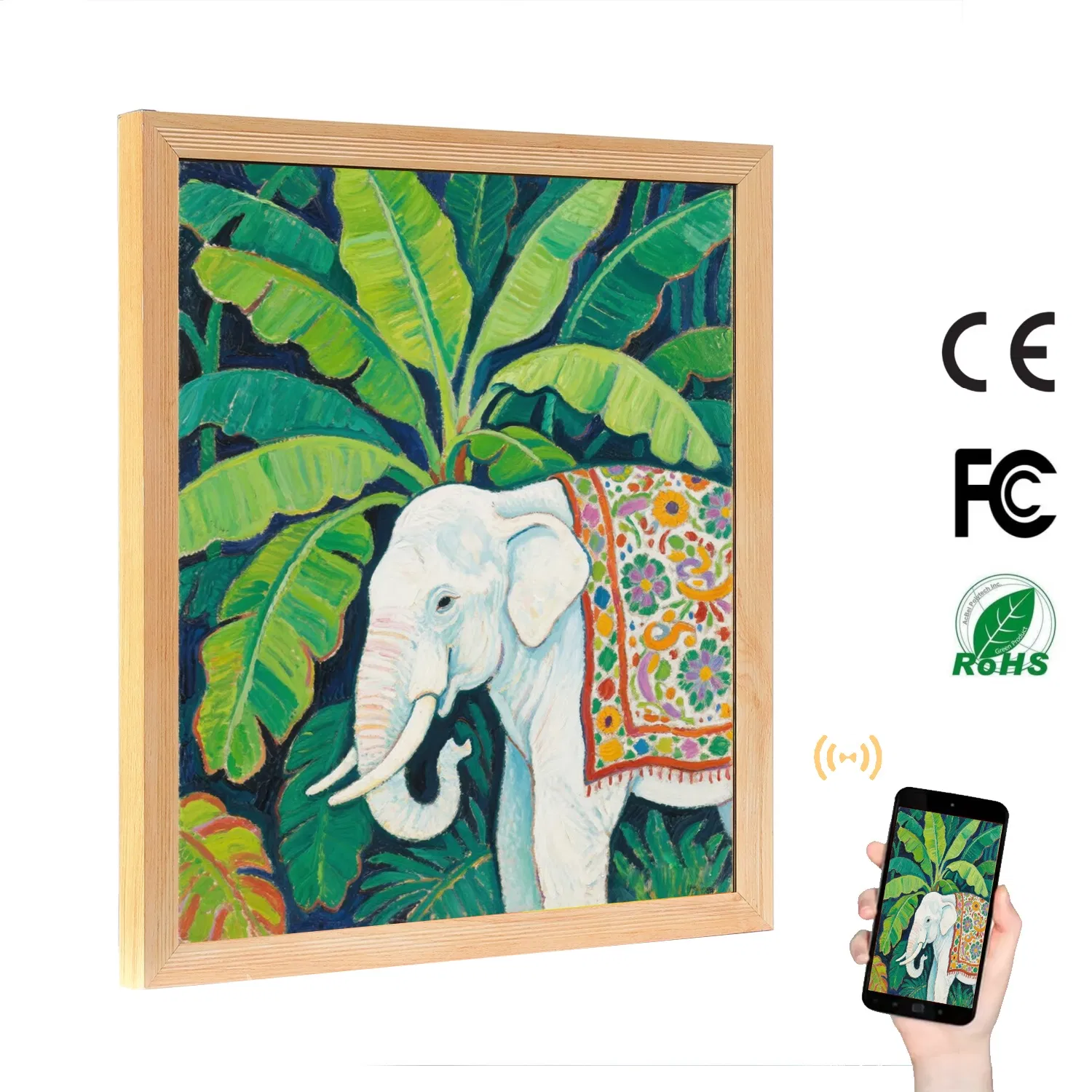 Chic 19 2 27 9 Inch Square LCD Display for Art Exhibitions