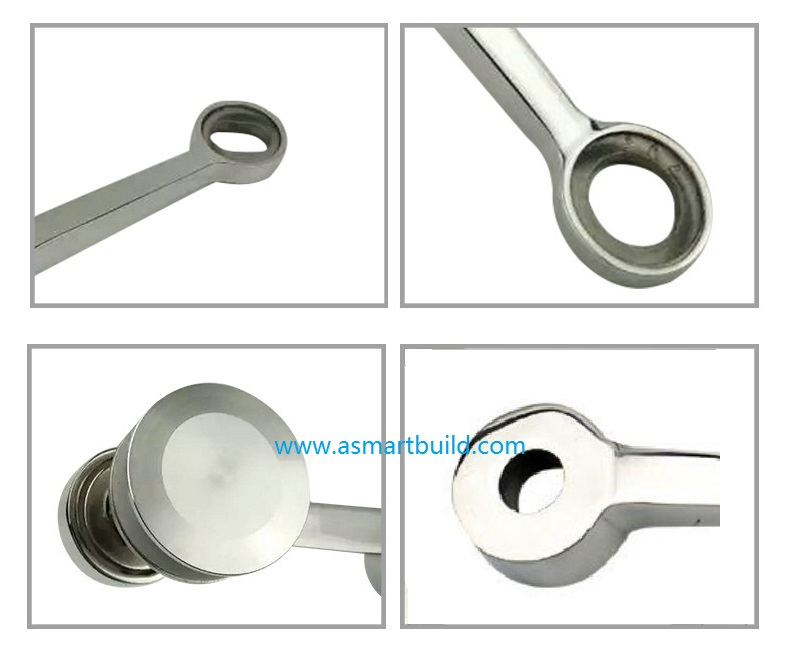100mm Stainless Steel Glass Spider with 3 Arms/Point-Fixed Curtain Wall Hardware Withhigh Quality and Best Price