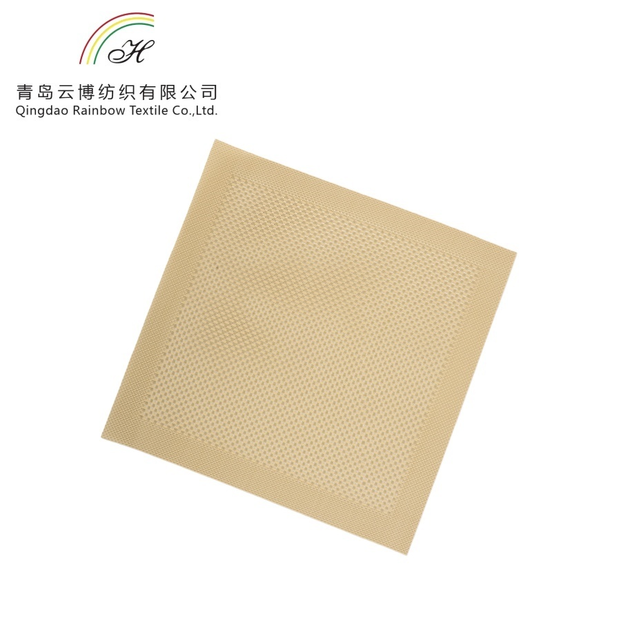 Cheap Price Square Custom Printed PVC Placemat for Famliy Restaurant Table