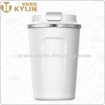 Термокружка 12 oz с логотипом, двойные стенки, нержавеющая сталь