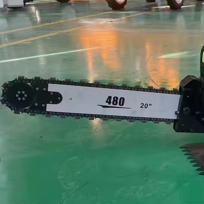 Heavy-Duty Chain Saw for Concrete - Hand-Held Wall Cutting Machine for Tough Jobs