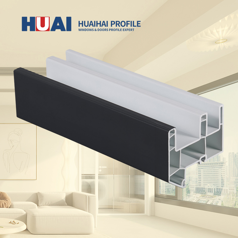 Customizable UPVC PVC Profile Section with Thickness Choices and Heat Transfer