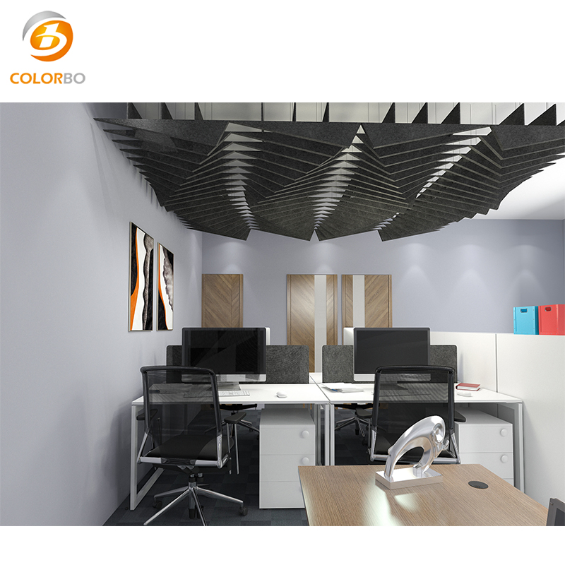 High performance Eco Protction Carton Packed Pet Acoustic Boards Decoration Material Decorative Panel