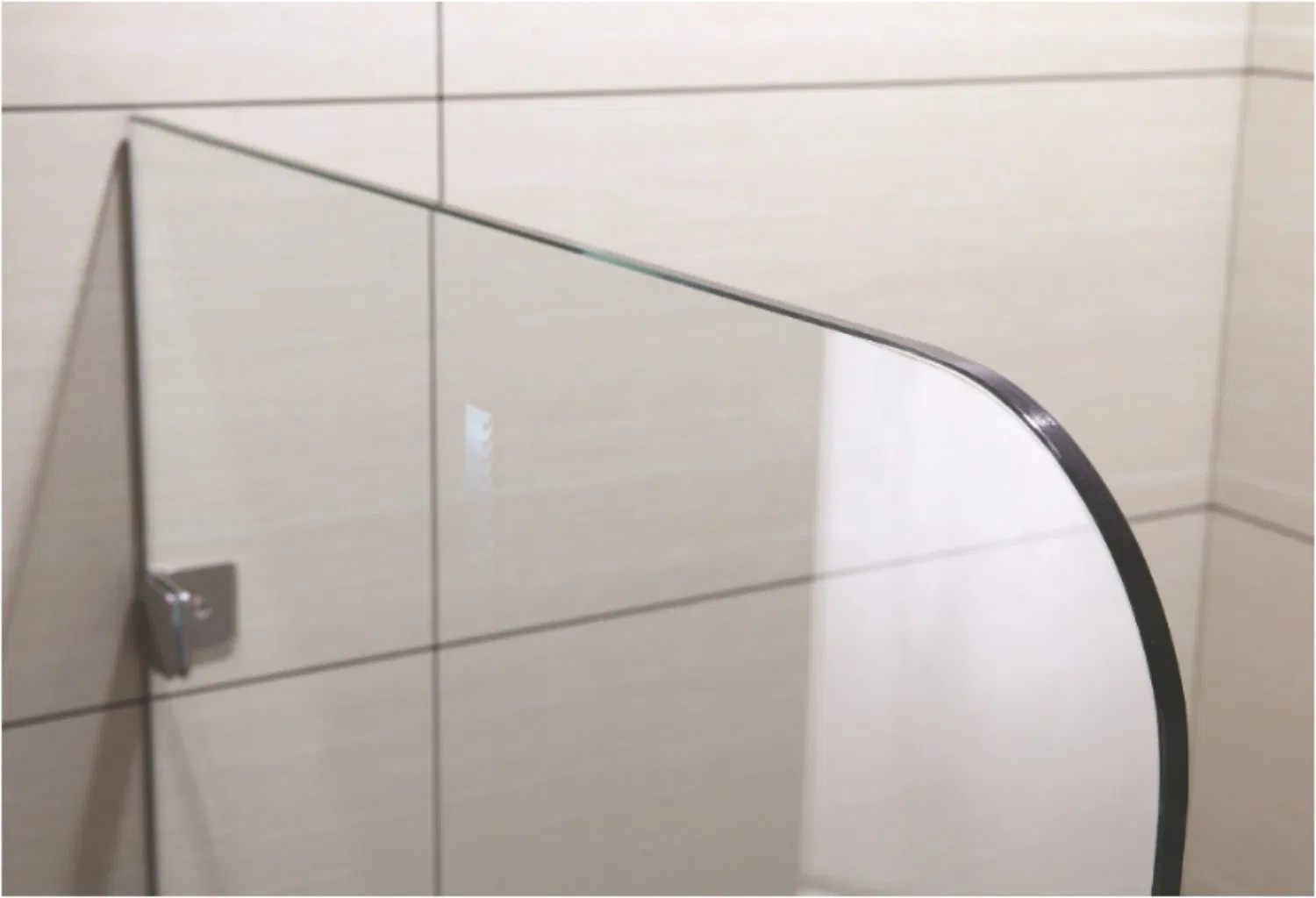 Bathroom Frameless Glass Bath Shower Screen