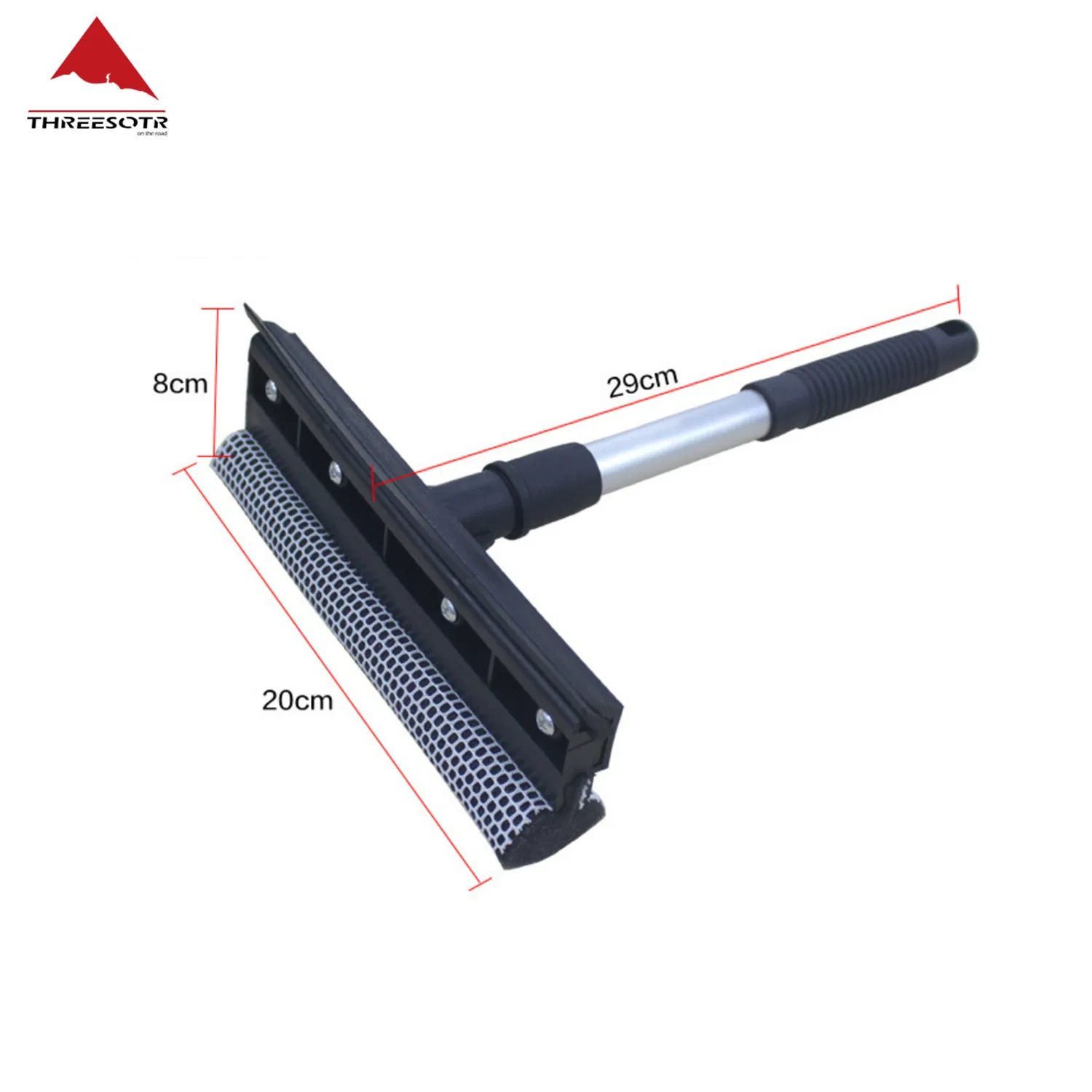 Sponge Window Squeegee Cleaner Swivel Windshield Blade Wiper