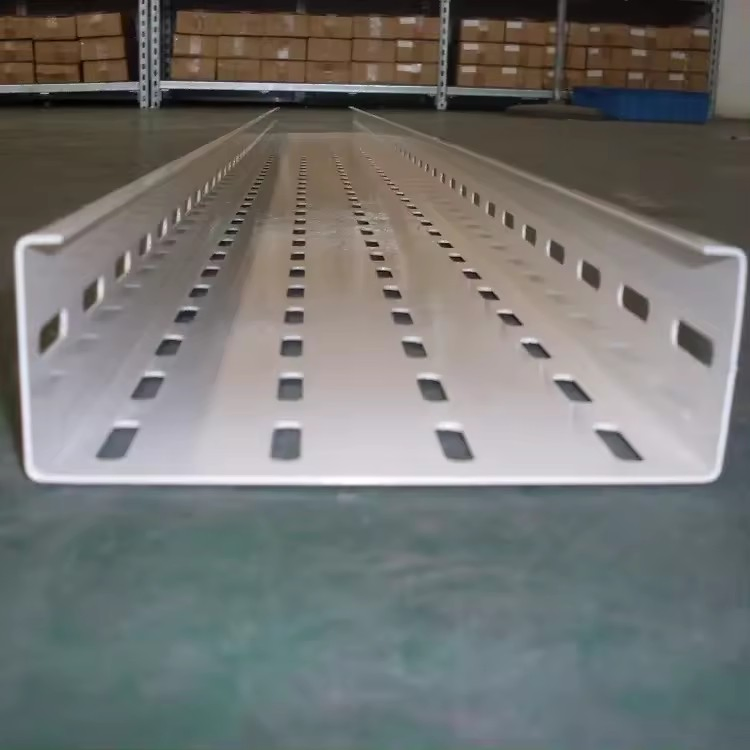 Heavy-Duty Galvanized Cable Tray for Outdoor Electrical Installations