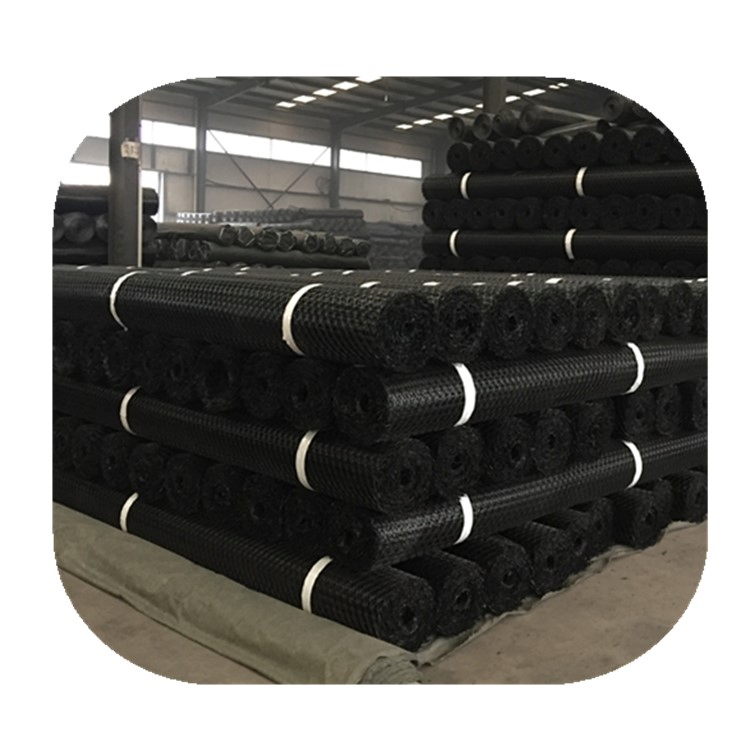 Plastic PP Biaxial Geogrid for Construction 30-30kn/M