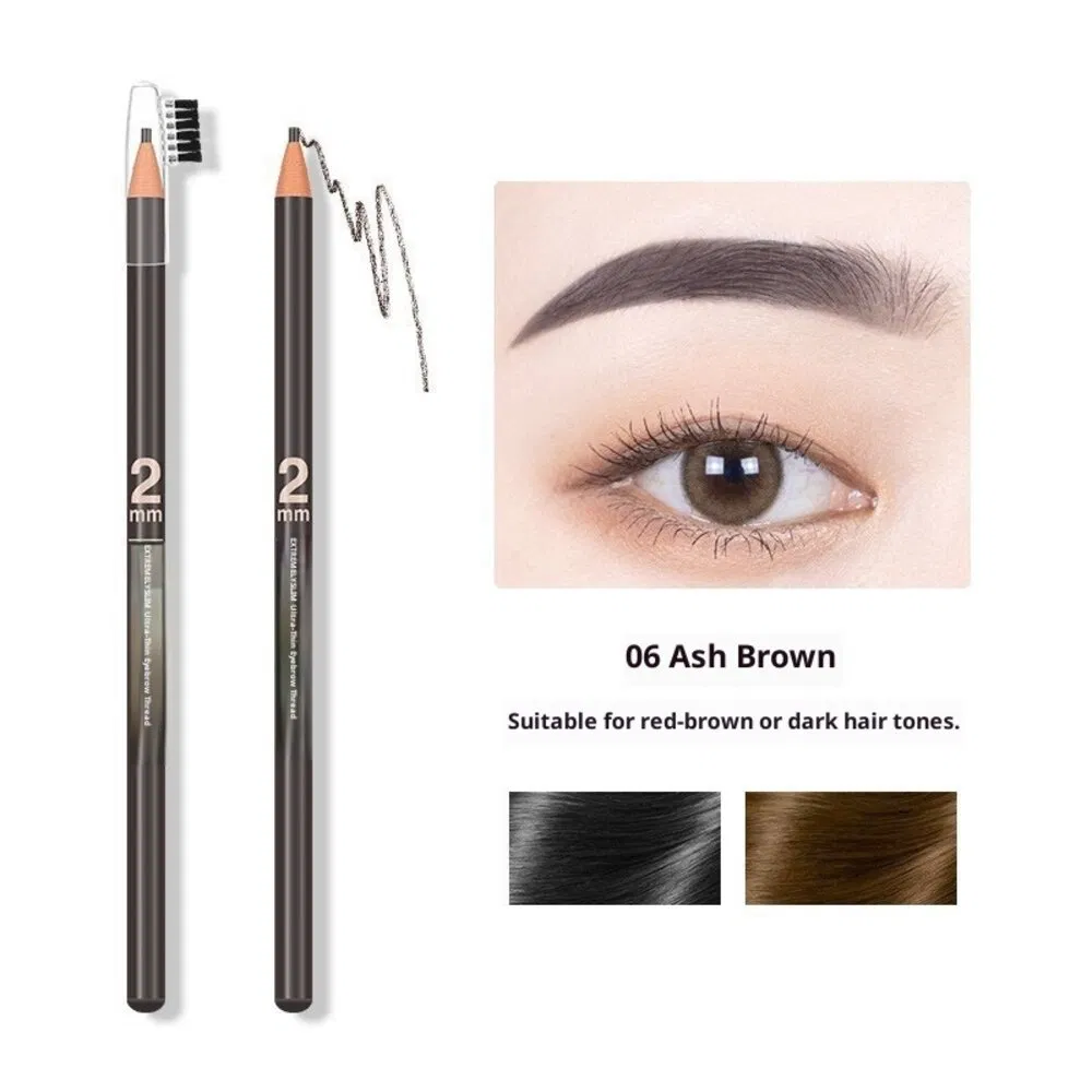 Automatic Eyebrow Pencil with Built in Brush for Blending and Grooming Brows