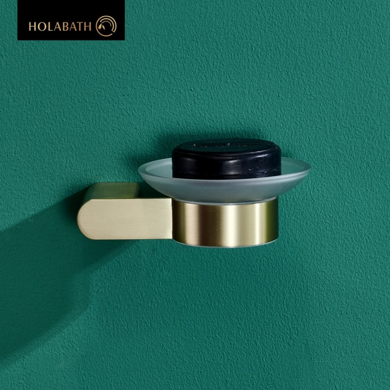 Настенная мыльница из нержавеющей стали, компактная