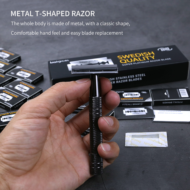 High Quality Safety 5PCS/Pack Swedish Stainless Steel Double Edges Shaving Razor Blade