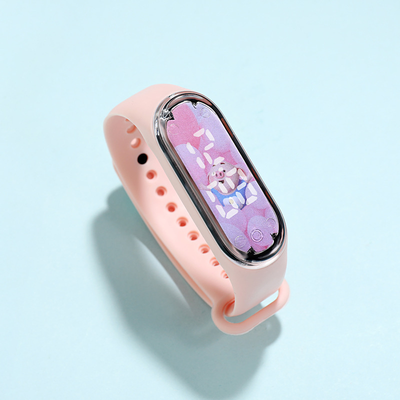 Cartoon Animation Luminous Sports Waterproof LED Bracelet Watch