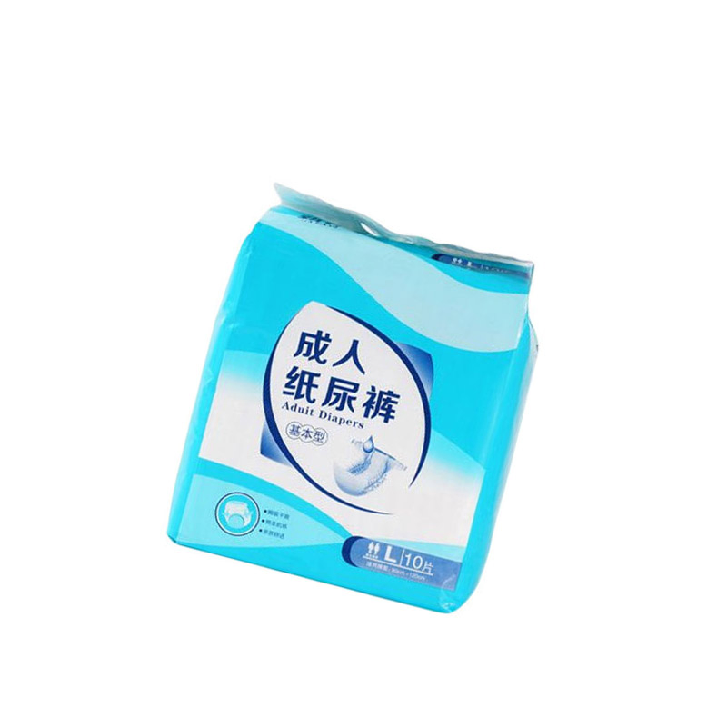 Competitive Price Printed Wholesale Disposable Absorbent PE Film Thick Adult Diaper