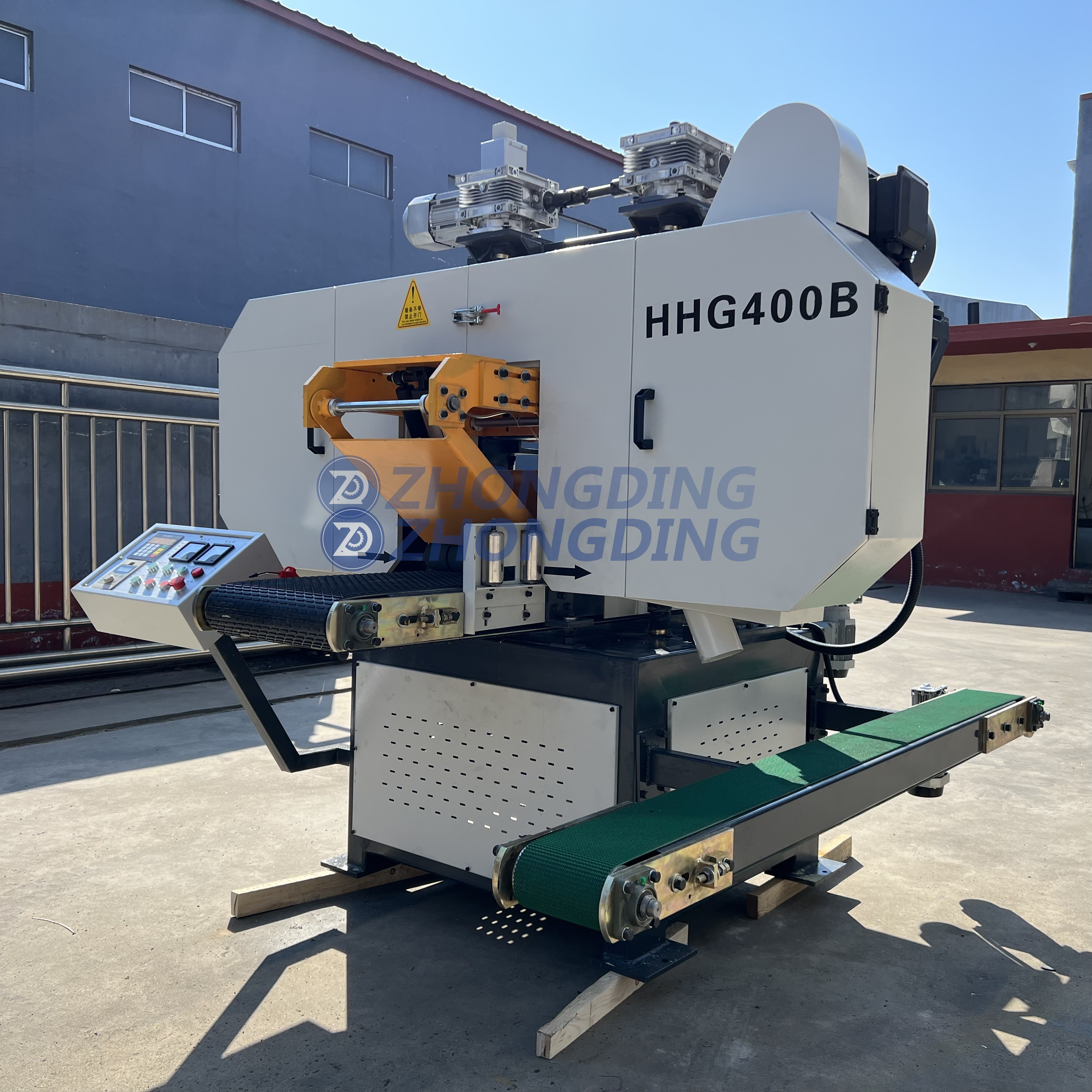 Станок ленточнопильный горизонтальный по дереву MJ3928X400