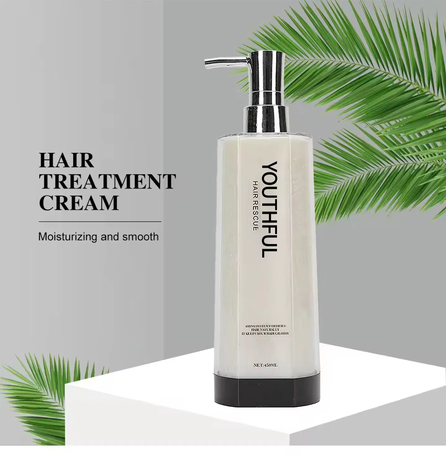 Natural Organic Hydrolyzed Keratin Treatment Hair Straightening Cream