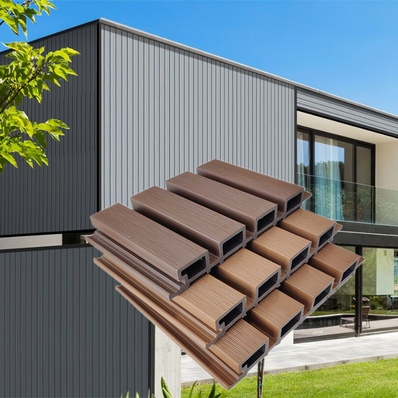 Waterproof Wood Plastic Composite WPC Wall Panel for Outdoor Decoration