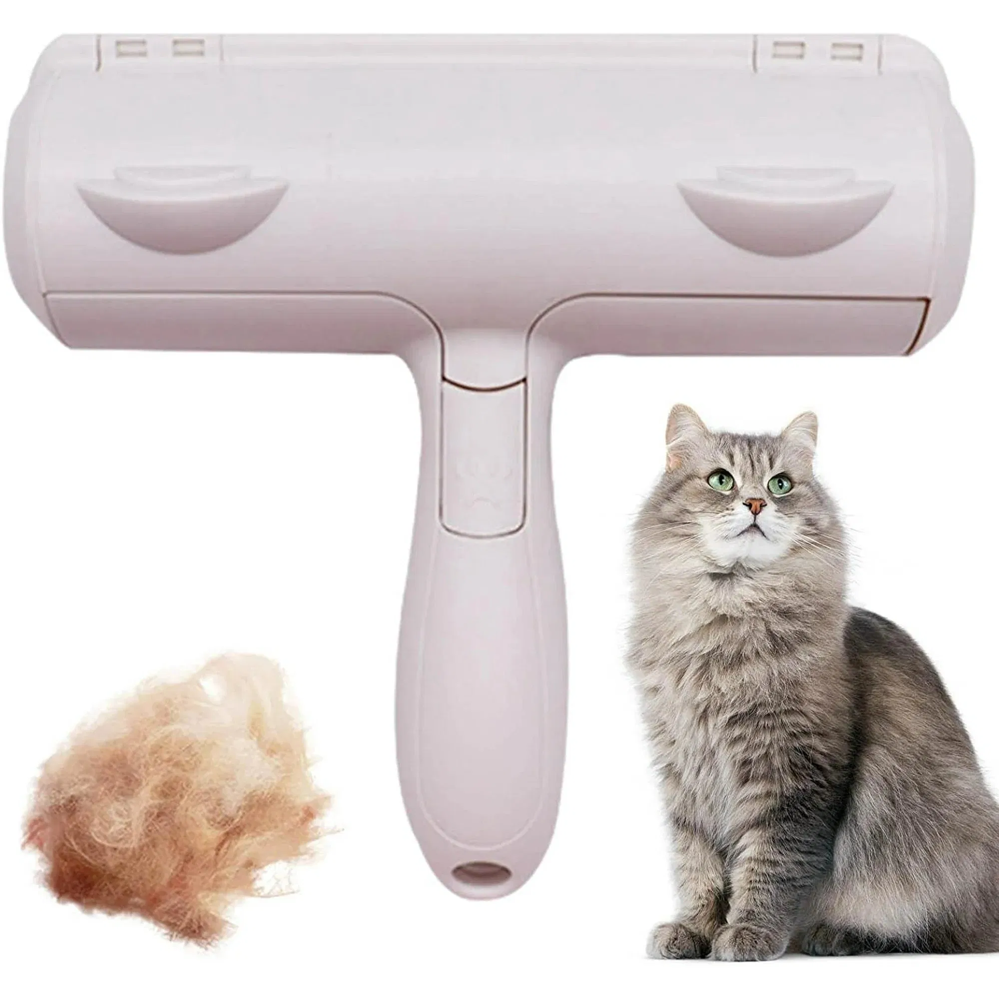 Plastic Pet Hair Remover Roller Lint Sticky Hair Brush Cleaner for Dog and Cat Sofa and Clothe Cleaner Pet Supplies Brush
