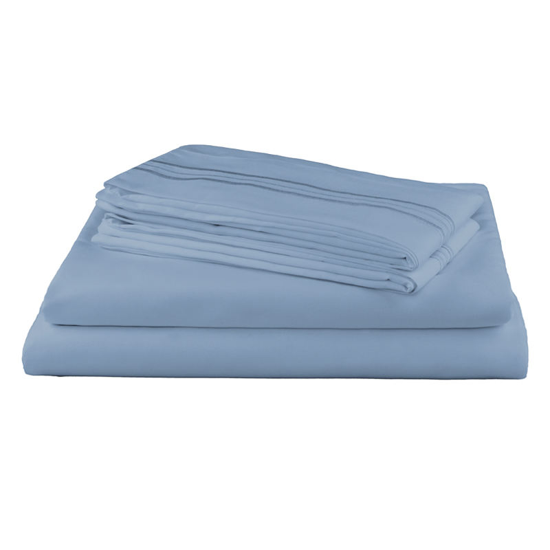 Microfiber Polyester Bed Sheets Bed Sheet Set White Home Textile Comforter Sets Full Twin Home Hotel Bedding Set