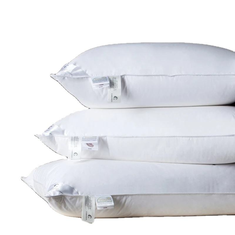 Environmental Protection Fine Workmanship High Elastic Support Hotel Home Cotton Pillow