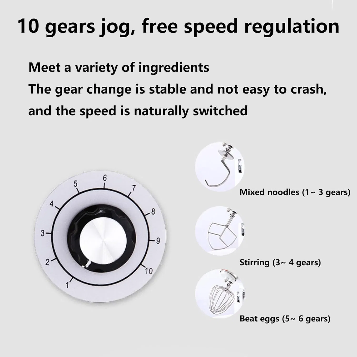 Powerful Electric Blender for Meat and Milk Preparation