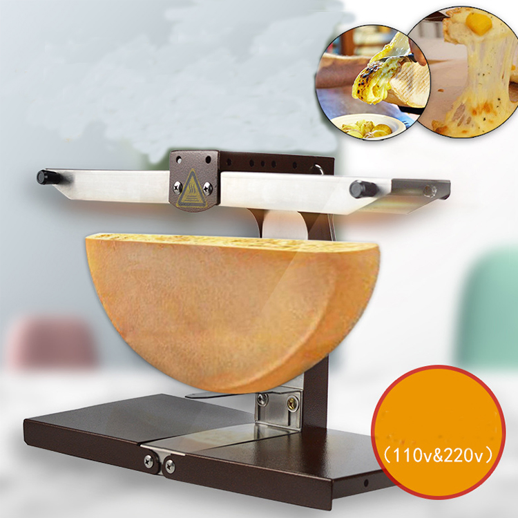 Electric Double Grill Raclette Cheese Heater Fusion Machine Swiss Cheese Melter Heating Grill Device Best Price