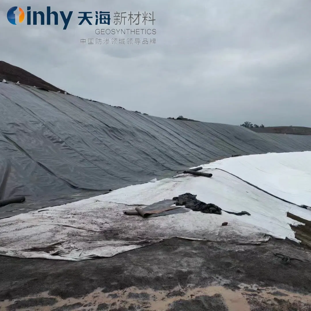 1mm Smooth Impermeable Geomembrane Liner for Shrimp Pond