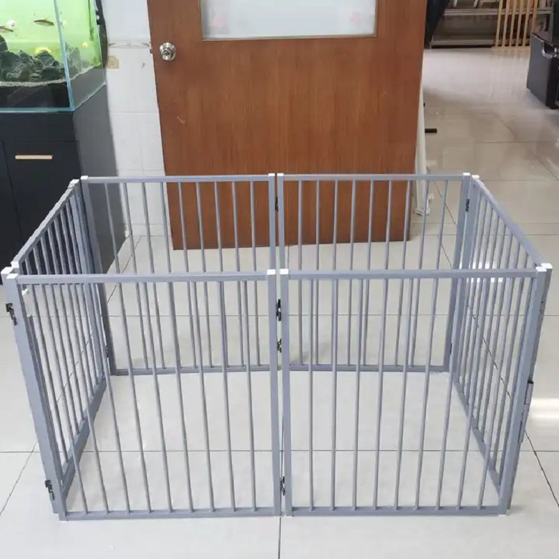 Hot Selling Durable Portable Metal Pet Fence for Dog Indoor/Outdoor Pet Cages