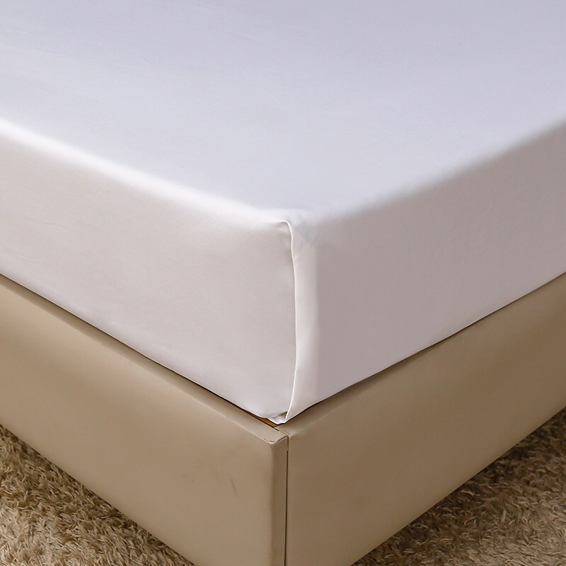 Wholesale 100% Cotton Home Hotel Textile Duvet Cover Set Hotel Quilt Core Satin Bed Sheets Double Coverlets Pure White Four-Piece Bedding Set for Hotel