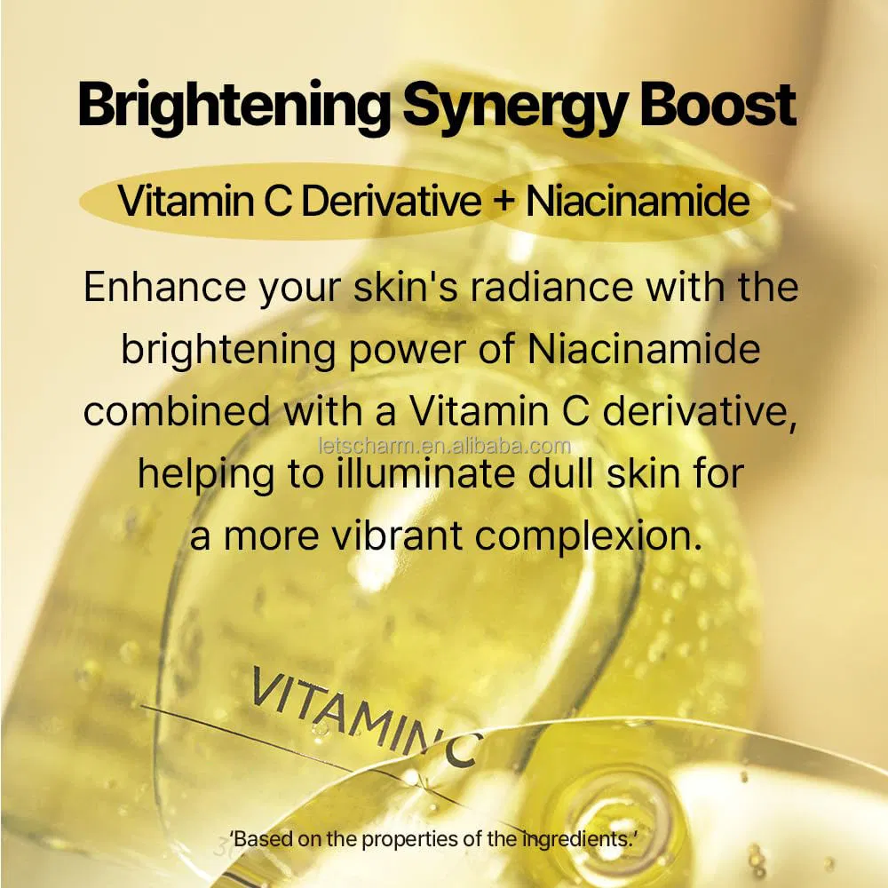 Ls043 OEM Vitamin C & Niacinamide Serum for Brightening and Hydration