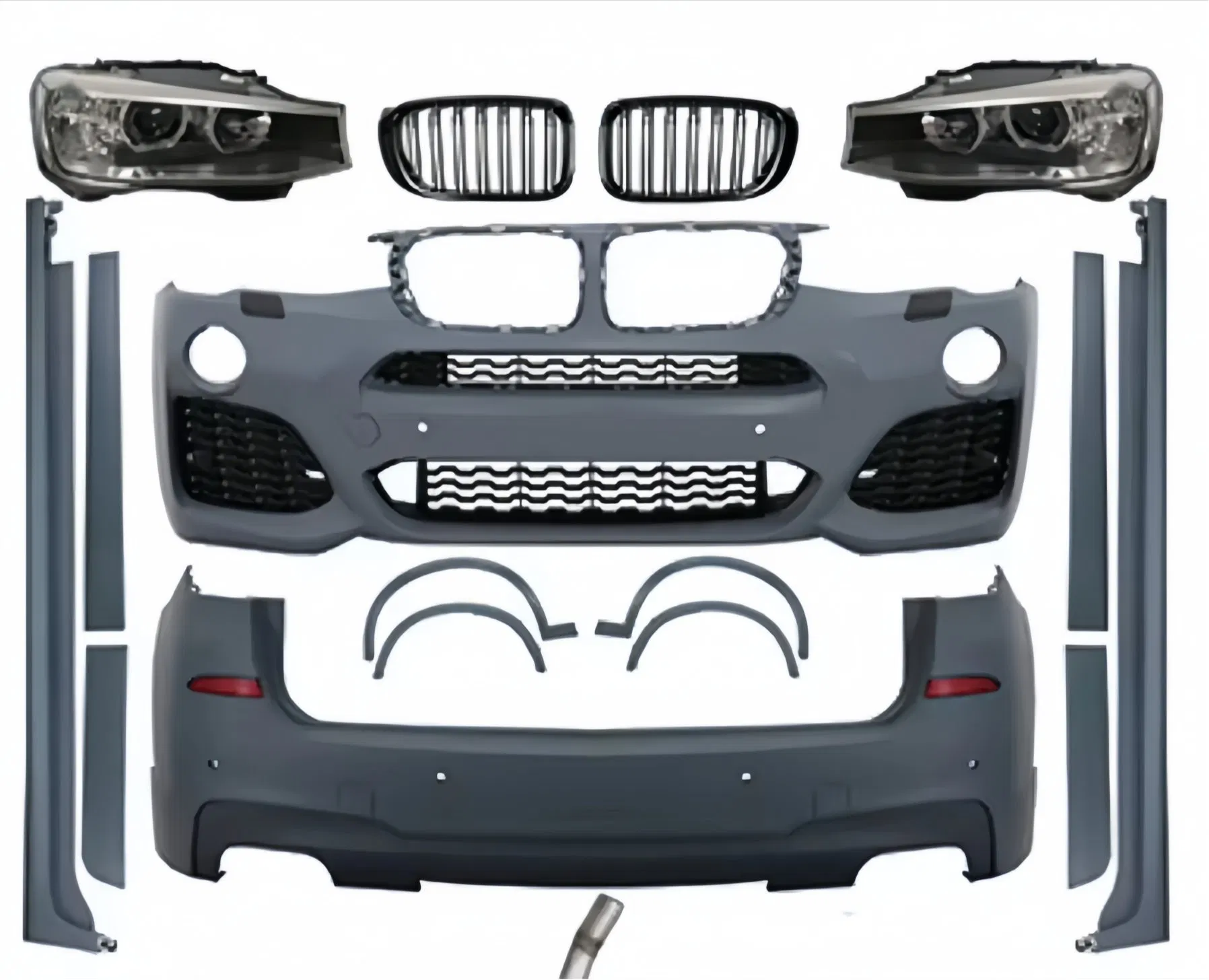 Комплект для замены бампера: крышка и усилитель