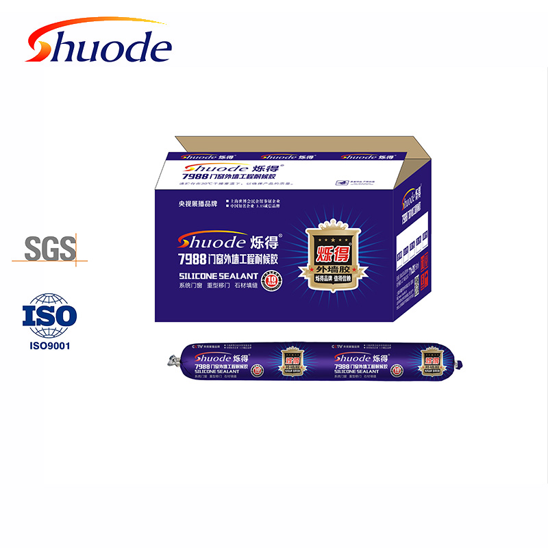 789 Roofing Silicone Sealant for Glass and Wood Neutral Sausage Adhesive