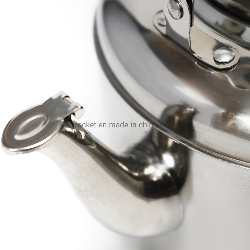 Чайник со свистком из нержавеющей стали, 2-10 л