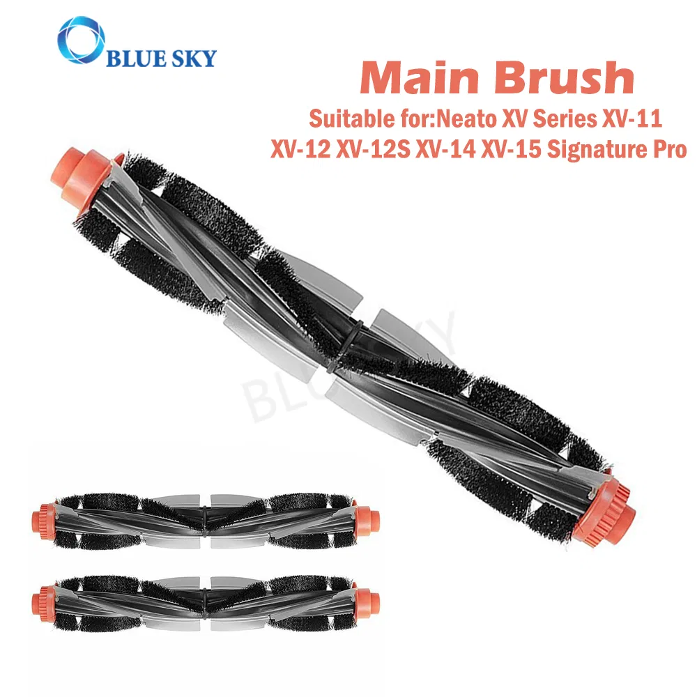 Replacement Robot Sweeper Parts Main Brush for Neato Xv Series Xv-11 Xv-12 Xv-14 Xv-15 Xv-21 Signature PRO