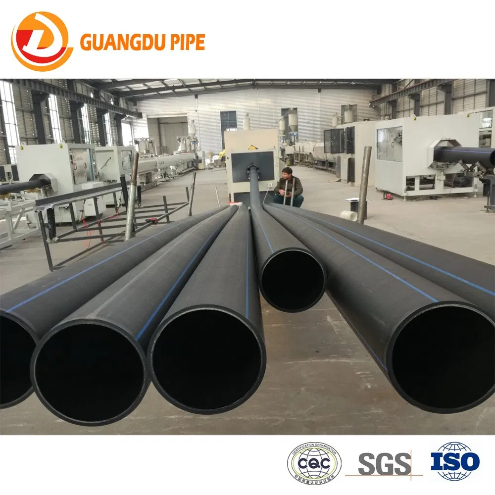 Plastic Tube 100% Raw Material DN40 Factory Price Wholesale HDPE Pipe for Irrigation Garden Hose Pipe