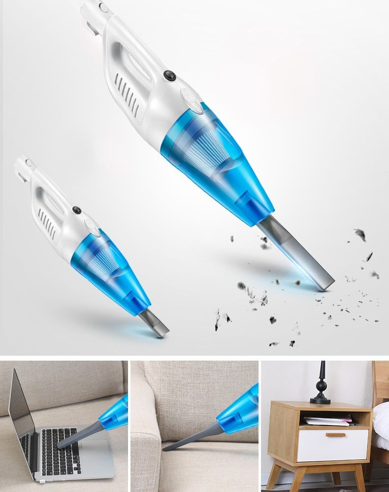 Portable Handheld Vacuum Cleaner Strong Suction High Power Wet and Dry Floor Vacuum Cleaner